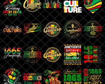 Do it for the culture Png Bundle, Juneteenth png, black people png, black history month png, sublimate designs download
