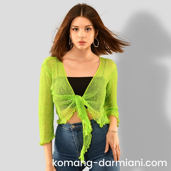 knitted bolero jacket