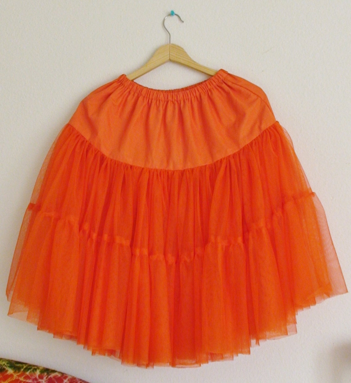 Orange Petticoat Underskirt Big Volume - Etsy