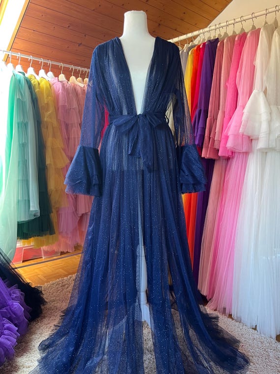 knee length dresses for ladies Men's Robe