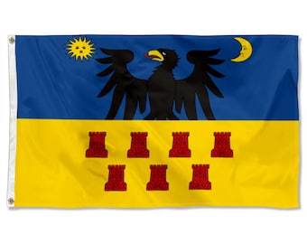 Drapeau Roumanie Drapeaux Transylvanie Bannière tapisserie Homme des cavernes