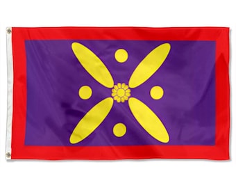 Bandera sasánida Imperio persa Derafsh Kaviani Banderas Tapiz Estandarte Cueva del hombre