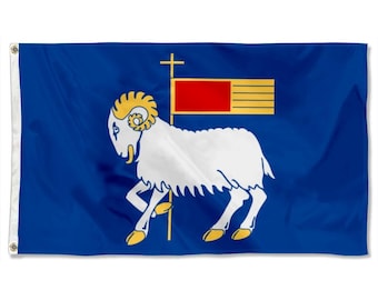 Bandera del condado de Gotland Banderas suecas Banner de tapiz Cueva del hombre