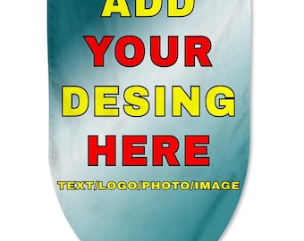 Bandera de jardín personalizada: doble cara, 3 capas, pancarta familiar personalizada