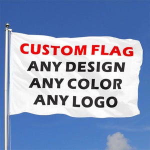 Double Sided 3Ply Custom Flag: Personalized DIY Exclusive Decor Banner