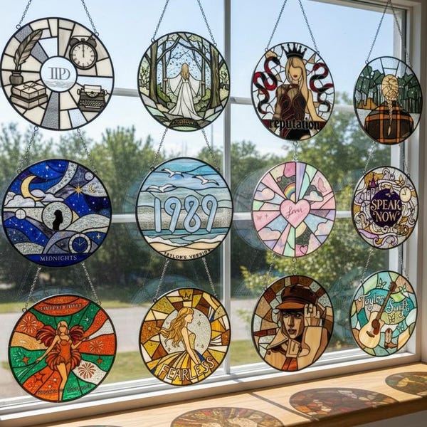 Eras Glass Suncatchers
