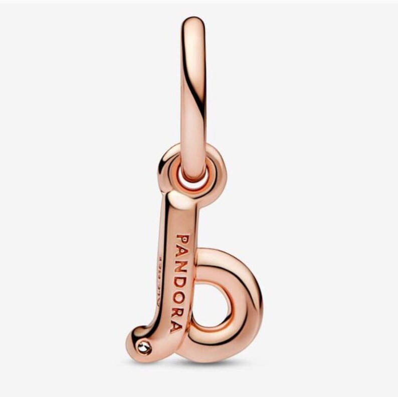 Pandora Script Pandora Moments Letter D Script Alphabet Kirjainkoru Hela - Etsy