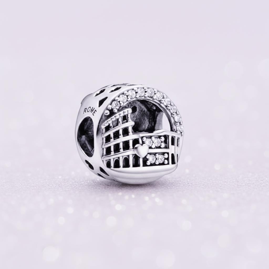 Pandora rome charm - Etsy 日本