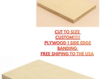 Custom Plywood Shelves – Shelving for Home & Kitchen, 3/4" Thick Cabinet, Closet, Laundry