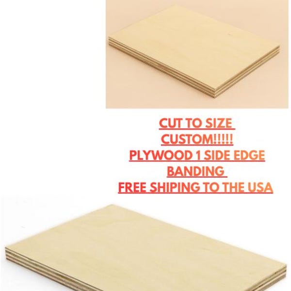 Custom Plywood Shelves – Shelving for Home & Kitchen, 3/4" Thick Cabinet, Closet, Laundry