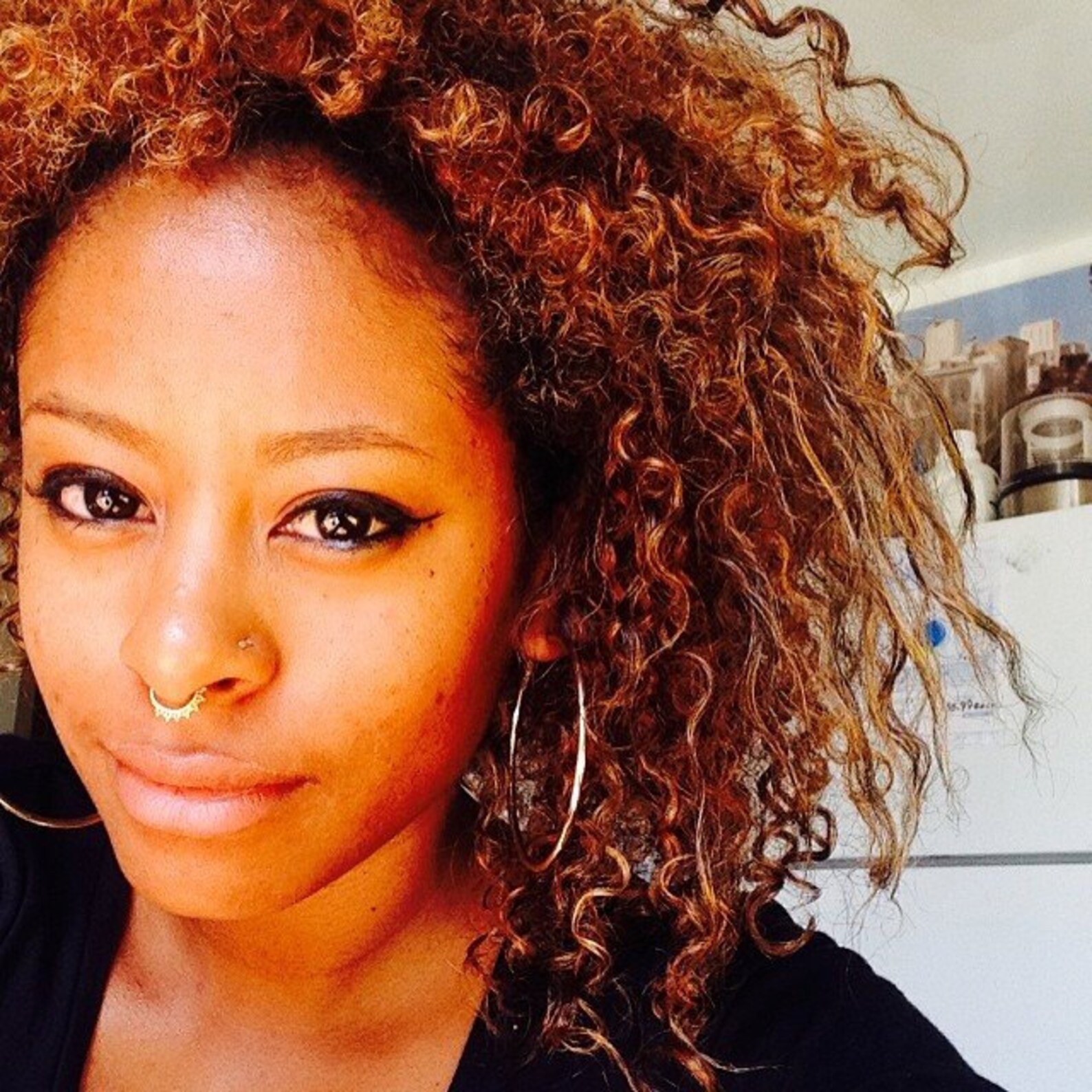 Sadhya in 14k Gold. Septum Ring. Belly Button Ring. Nose Ring. Etsy