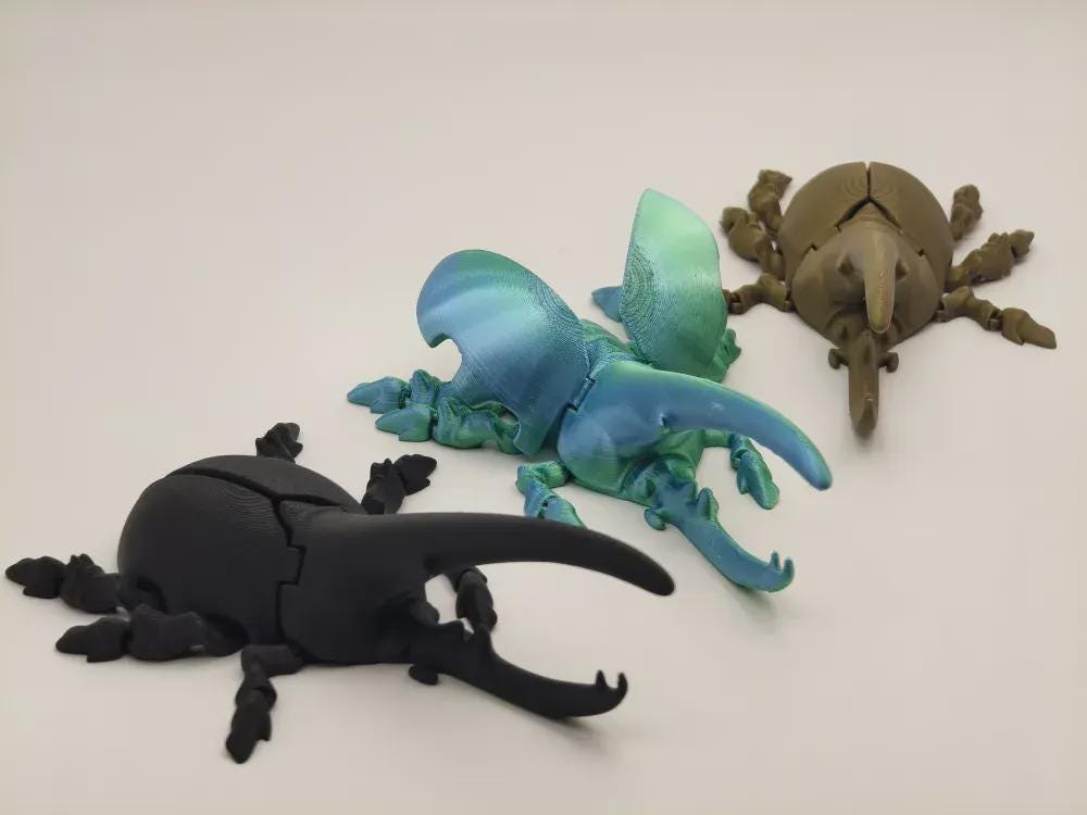 ダイナステス・ヘルクレス フィギュア Dynastes hercules - Etsy 日本