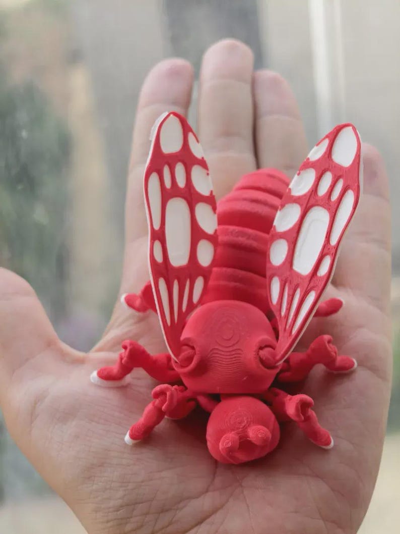 Articulated flexi Bee Insect Fidget Print in Place No Supports Kids Toy ...
