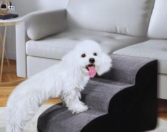 Hondentrappen traagschuim – antislip oprit voor huisdieren, wasbare hoes