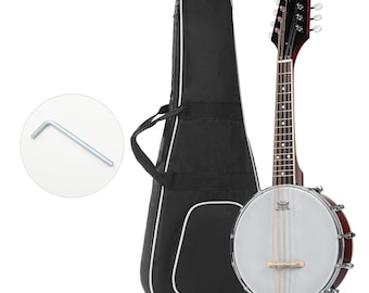 Mandoline-banjo 8 cordes avec housse