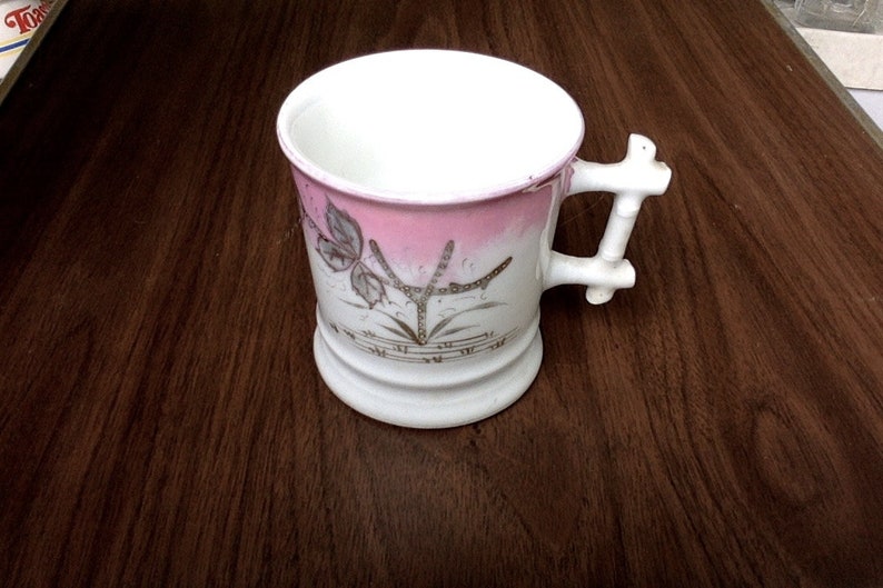 Vintage European Porcelain Mug hand painted