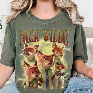 Disneyland Zootopia 2 Characters Bootleg Vintage Shirt, Judy Hopps Nick Wilde Gary DeSnake Tee, Disneyland Family 2025 Trip Shirt image 2