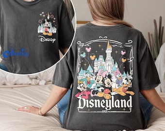 Customize Name Disneyland Mickey And Friends 2026 Shirt, Retro Disneyland Family Matching Trip Tee, Disneyland Family Vacation Shirts