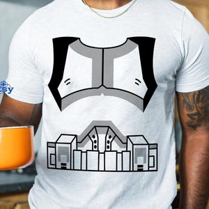 StarWars Characters Halloween Costume Shirt, Baby Yoda Darth Vader Storm Trooper Han Solo, Galaxy's Edge Shirt, Disneyland Trip 2026 image 3