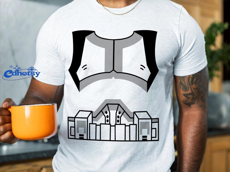 StarWars Characters Halloween Costume Shirt, Baby Yoda Darth Vader Storm Trooper Han Solo, Galaxy's Edge Shirt, Disneyland Trip 2026 image 3