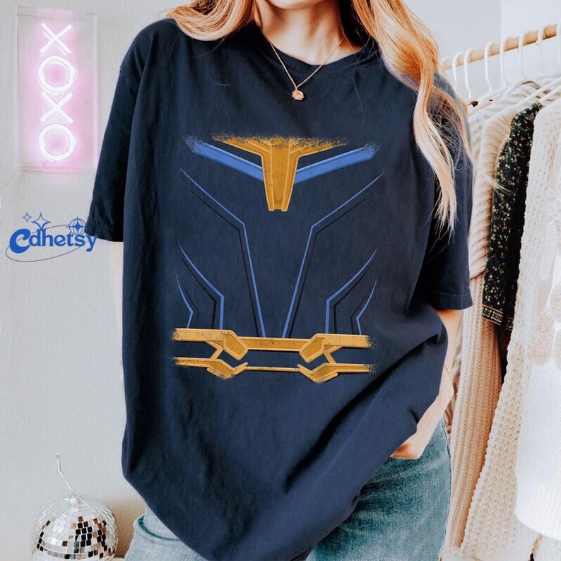 Camiseta de Halloween con disfraz de Avengers Endgame, camiseta de Spiderman, Iron Man y Capitán América, camiseta para fiesta de cosplay de superhéroes 2026 imagen 3
