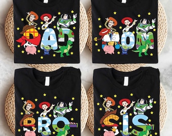 Toy Story Family Birthday Shirt, Disneyland Birthday Boy Tee, Buzz Lightyear Birthday Matching T-Shirt, Jessie Birthday Girl Sweatshirt