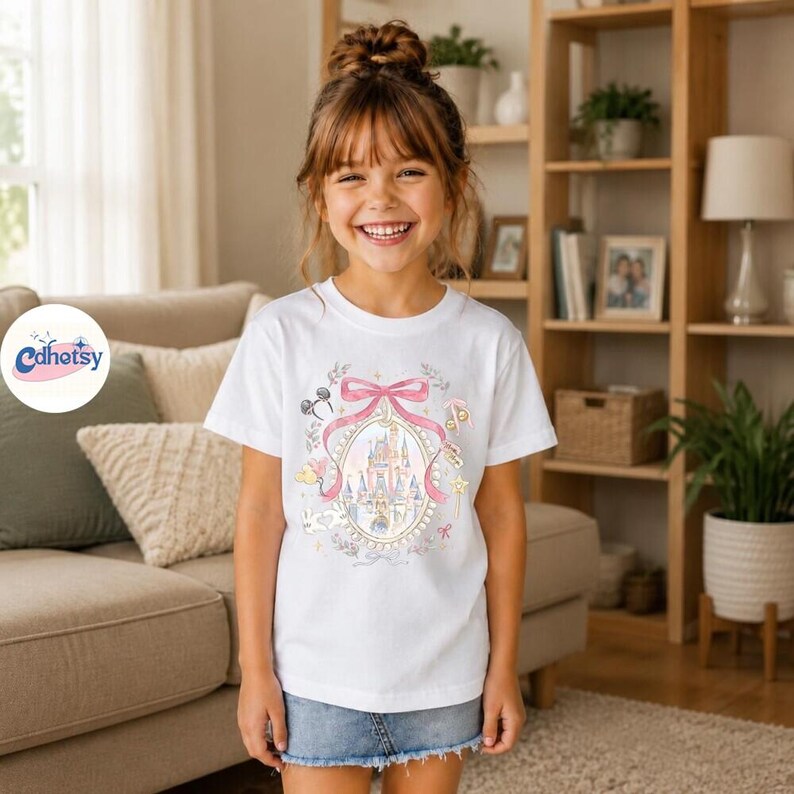 Comfort Colors Disneyland Magical Castle Shirt, Magic Kingdom Shirt, Walt DisneyWorld Family Matching Shirt, Disneyland Girls Trip Tee image 5