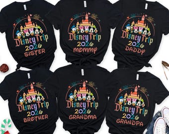 disneyland 2026 Shirt, disneyland Trip 2026 Shirts, disneyworld shirts, disneyland Vacation shirt, disneyland Couple Shirts, Disneyland2026