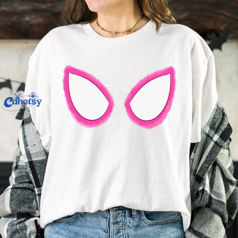 Spiderman Across The Spider Verse Costume Shirt, Spider Man Halloween Cosplay Shirt, Spider Punk Tee, Superhero Costume, Miles Morales Shirt image 6