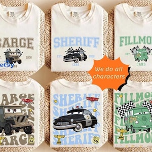 Cars T-Shirt, Tow Mater Sweatshirt, Family Trip Shirt, Magic Vacation Tee, Park Adventure Shirt, California Vacation T-Shirt, Park Lover Tee image 1