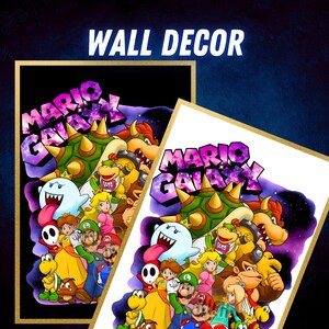 Super Galaxy Movie Png Cartoon Bros Clipart Imprimible Transparente Archivo Digital Instantáneo Cricut imagen 5