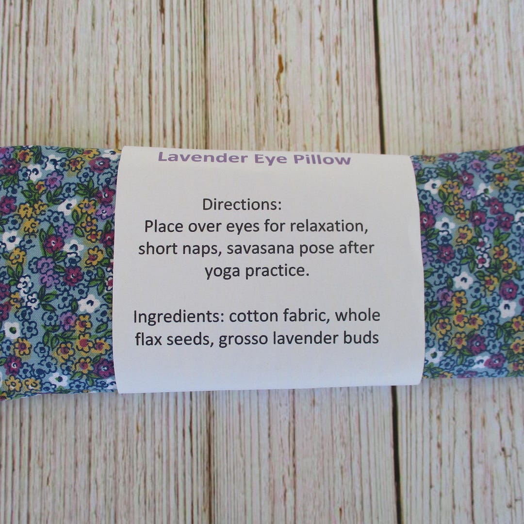 Weighted Eye Pillow,lavender Flax Seed Pillow,aromatherapy Pillow