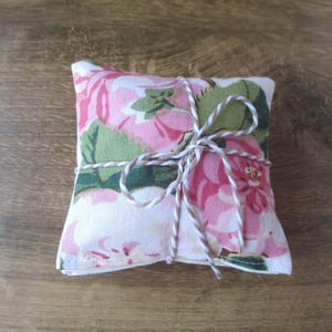 Floral Lavender Sachets: Pink Peonies, Grosso Lavender (Set of Three)
