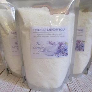 Lavender Laundry Soap, Natural Laundry Soap, Children&#39;s Laundry Soap, Babies Laundry Soap, Handmade Laundry Soap, HE Safe Laundry Powder