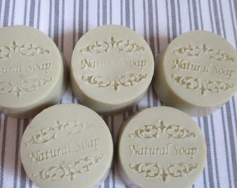 Lavender Shaving Soap: Vegan Herbal Shave Bar, Eco Friendly Gift