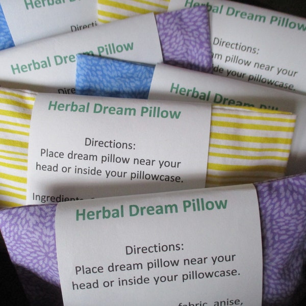 Herbal Dream Pillow,Lucid Dream Pillow,Relaxing Dream Pillow,Pillow of Herbs,Herbs in a pillow,Dream Herb Pillow,Cotton Herb Pillow