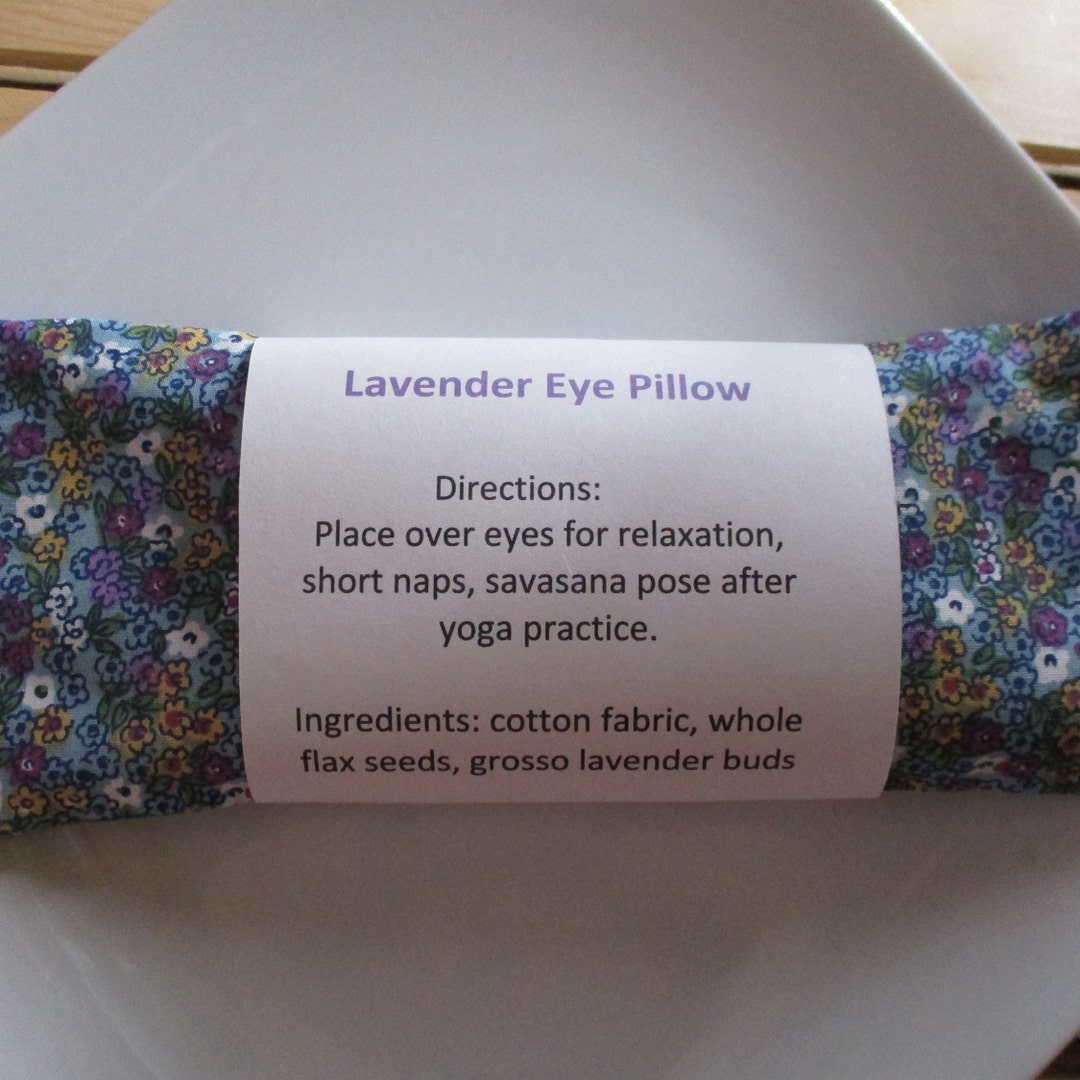 Weighted Eye Pillow,lavender Flax Seed Pillow,aromatherapy Pillow
