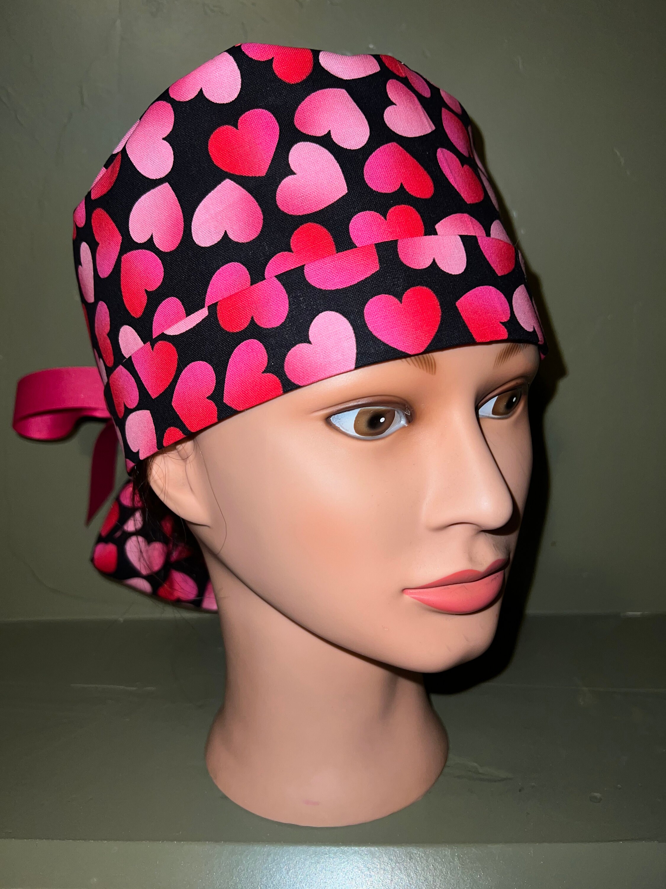 Valentine Scrub Cap | Etsy