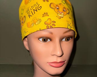 Ponytail scrub cap