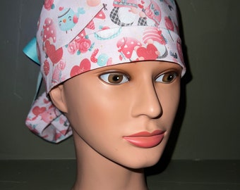 Valentine scrub cap