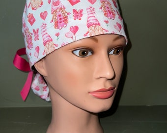 Valentine scrub cap