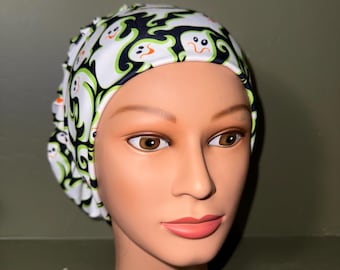 Knit scrub cap