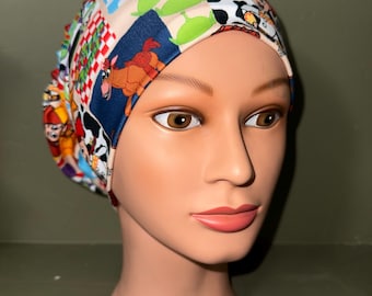 Knit scrub cap