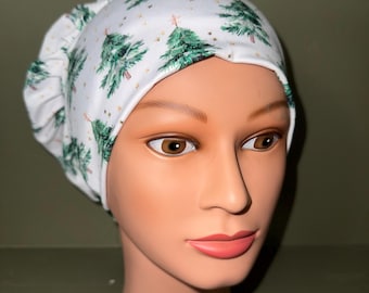 Knit scrub cap