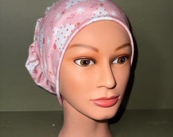 Knit scrub cap