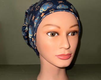 Knit scrub cap