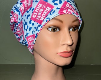 Knit scrub cap