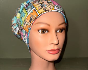Knit scrub cap