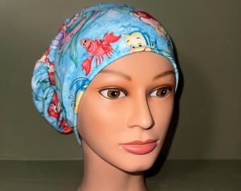Knit scrub cap
