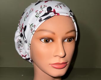 Knit scrub cap